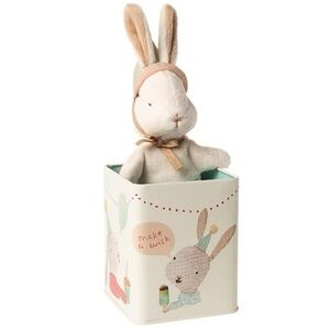Maileg Happy Day Bunny in a Tin